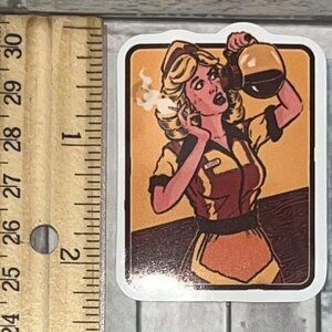 🌀10/$10🌀 60s 70s Retro Horror Dark Humor Reusable Waterproof Vinyl Sticker